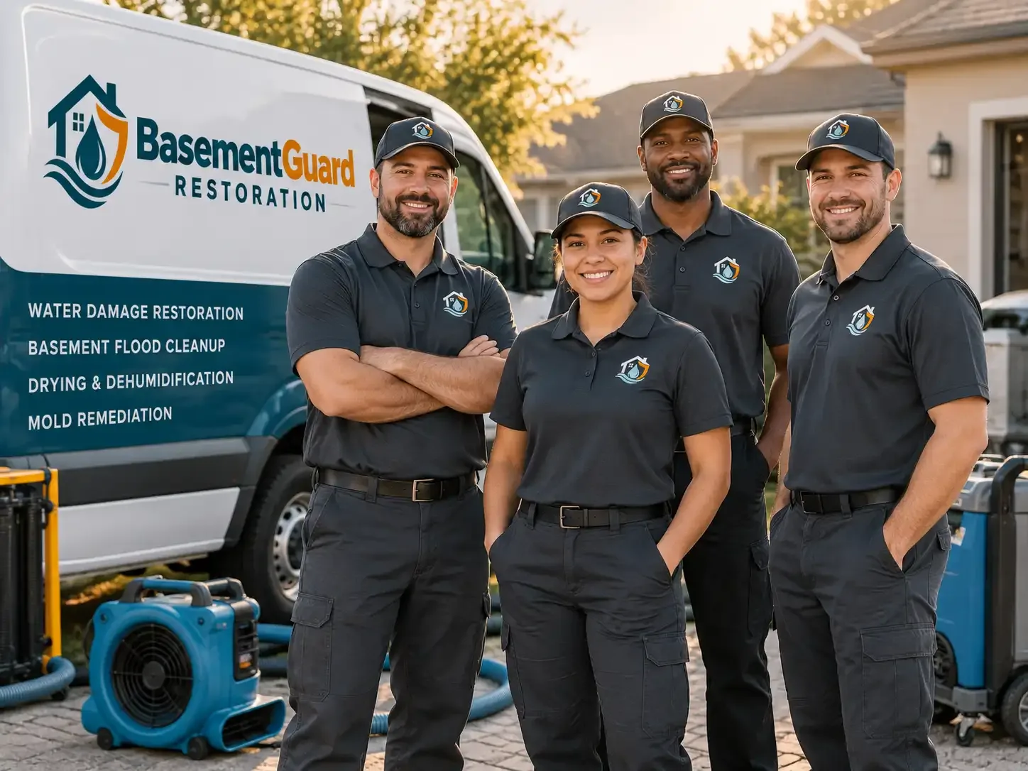 Basement Water Damage Restoration company in Green Camp, OH